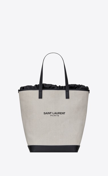 TEDDY shopping bag in linen canvas